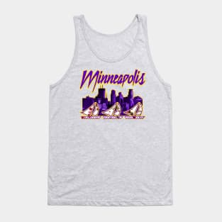 Minneapolis Purple City Tank Top